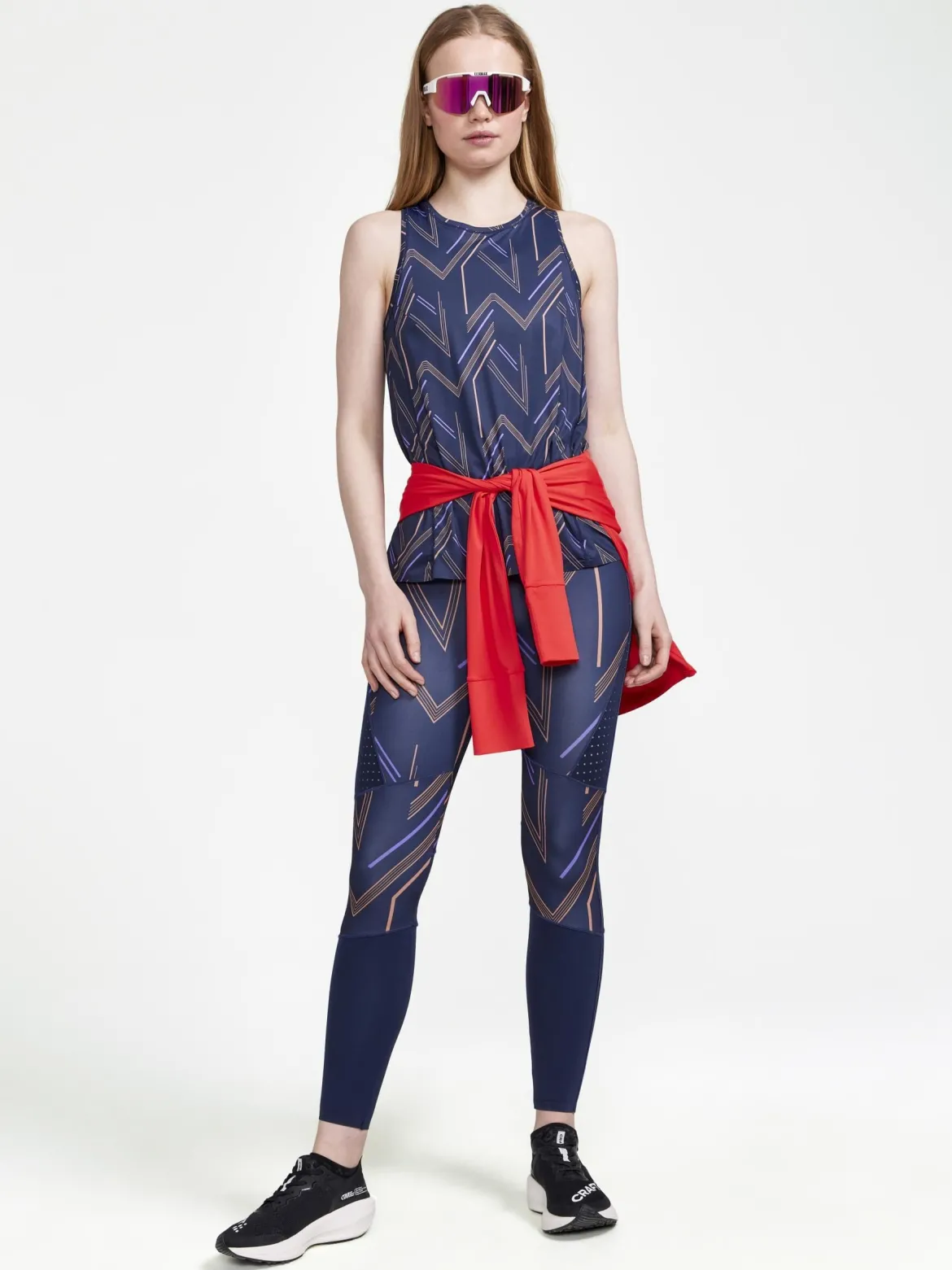 Women's ADV Hit Singlet - BLAZE-CLIFF