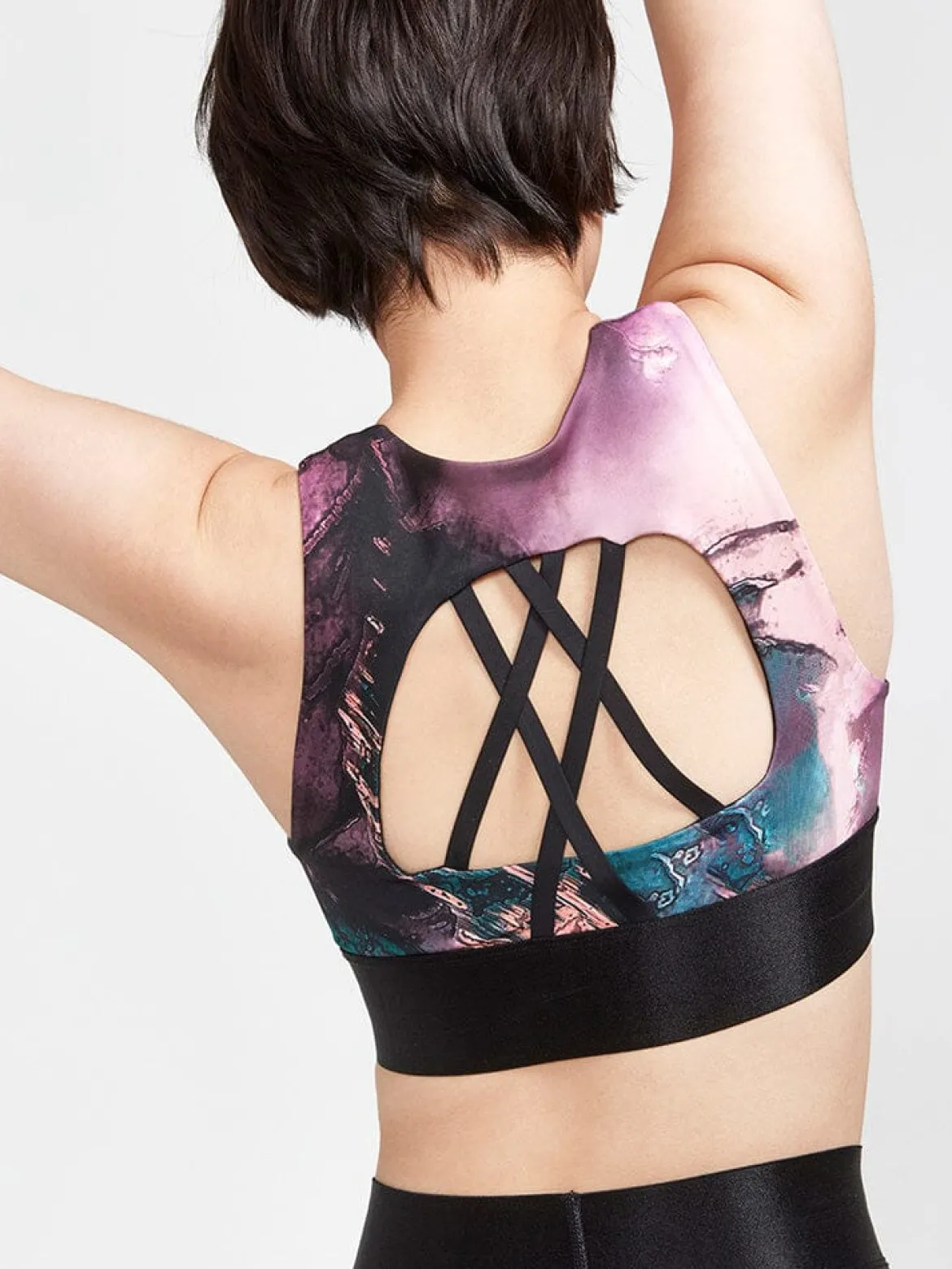 Women's ADV Hit Sport Top - BLACK/MULTI