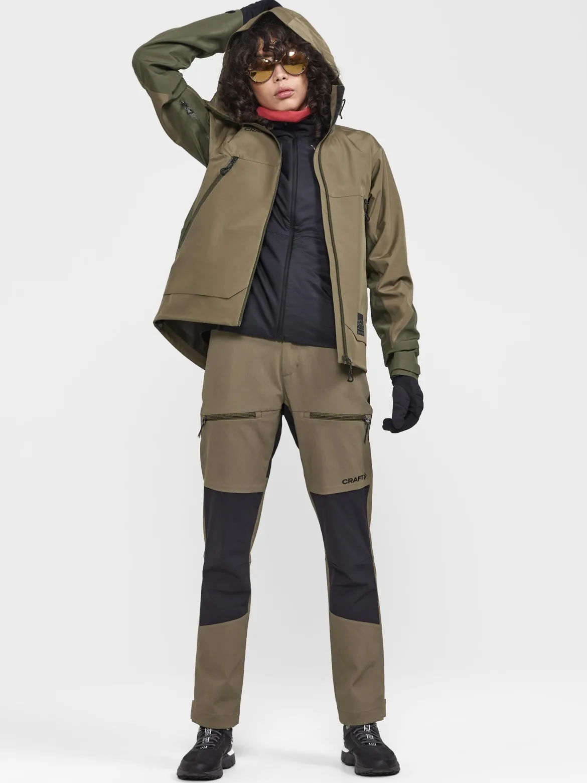 Women's ADV Hybrid Midlayer - Black
