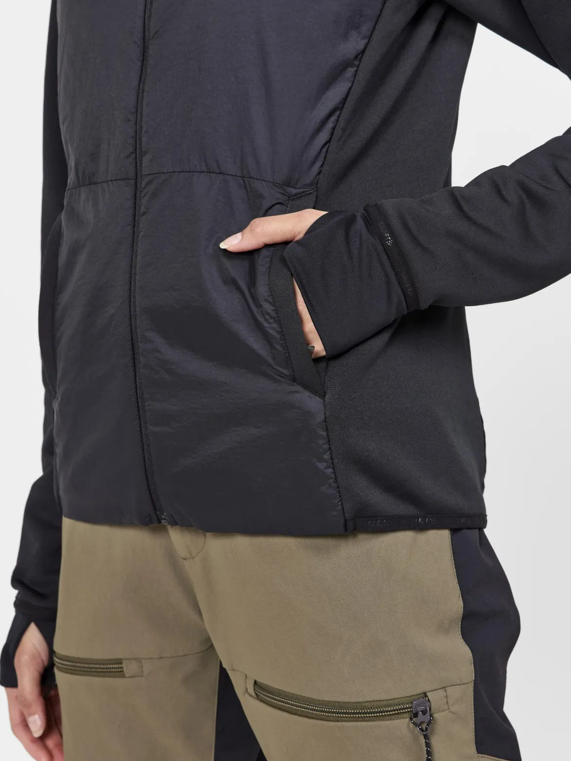 Women's ADV Hybrid Midlayer - Black