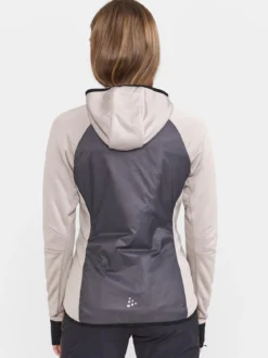 Women's ADV Hybrid Midlayer - CLAY-BLACK