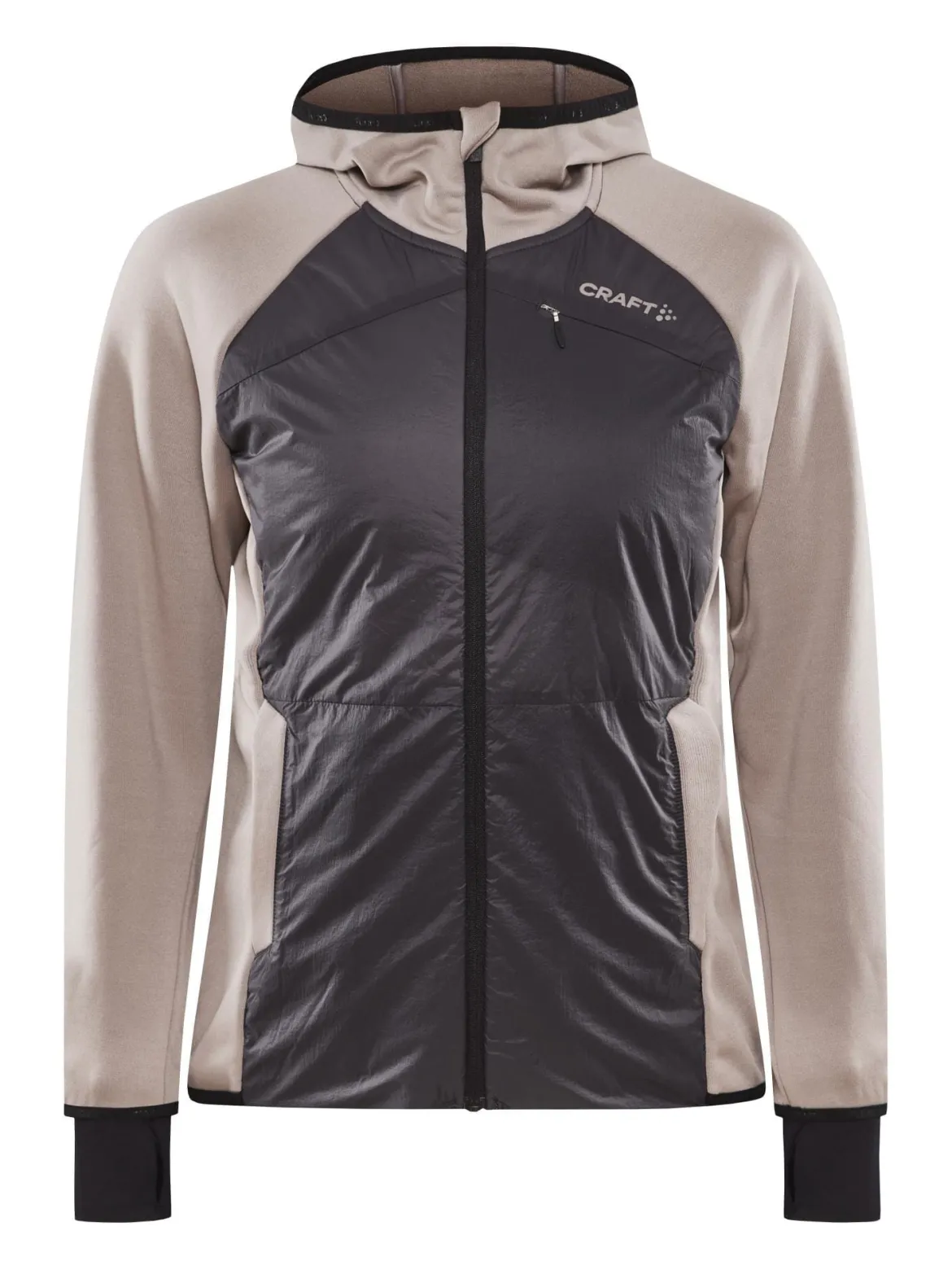 Women's ADV Hybrid Midlayer - CLAY-BLACK