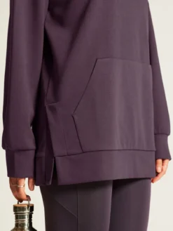 Women's ADV Join Long Hoodie - DK PLUM