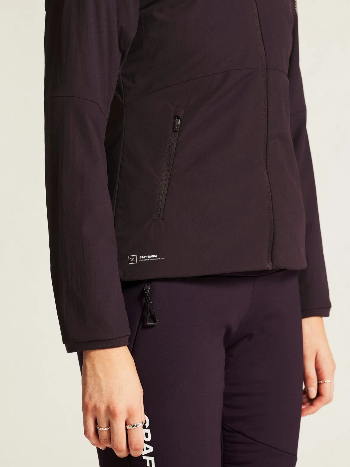 Women's ADV Nordic Training Insulate Jacket - DK Plum