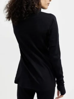 Women's ADV Nordic Wool Baselayer - BLACK/ASH