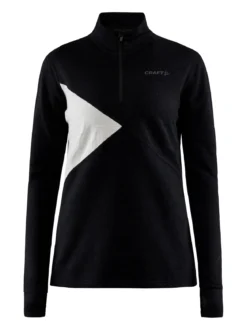 Women's ADV Nordic Wool Baselayer - BLACK/ASH