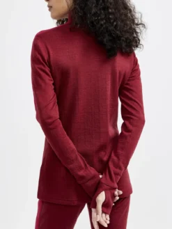Women's ADV Nordic Wool Baselayer - RHUBARB-MACHINE
