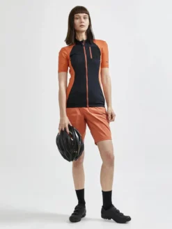Women's ADV OFFroad Jersey - BLACK/TERRACOT