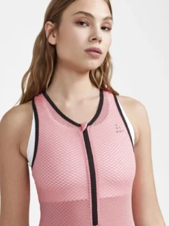 Women's ADV SubZ Cycling Bib Tights - BLACK/CORAL