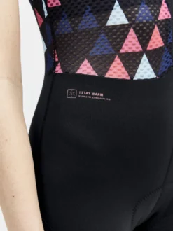 Women's ADV SubZ Cycling Bib Tights - BLACK/CORAL