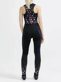 Women's ADV SubZ Cycling Bib Tights - BLACK/CORAL