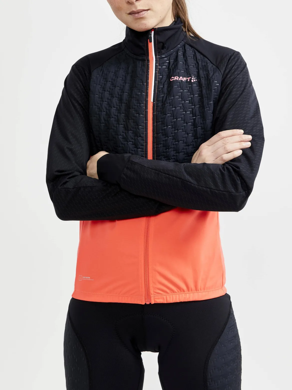 Women's ADV SubZ Lumen Cycling Jacket - BLACK/SHOCK