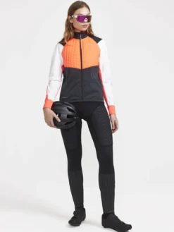 Women's ADV SubZ Lumen Cycling Jacket - SHOCK-ASH WHITE