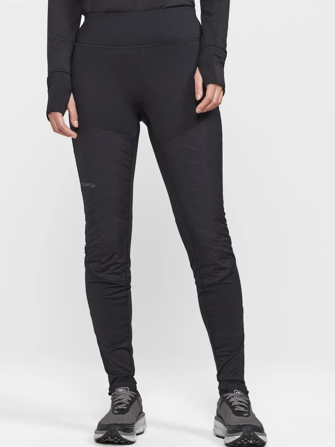 Women's ADV SubZ Warm Running Tights 3 - Black