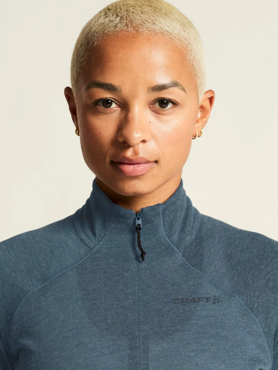 Women's ADV SubZ Wool Longsleeve Tee 3 - ENSIGN/MELANGE