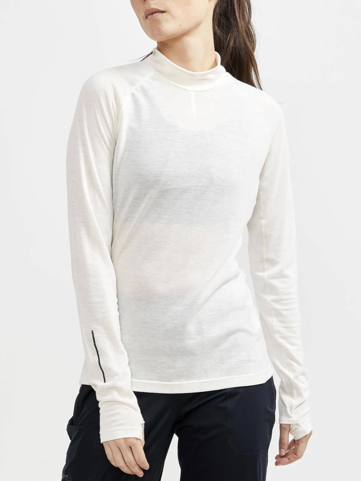 Women's ADV SubZ Wool Running Tee 2 - WHISPER