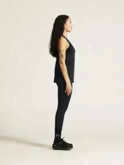 Women's Collective Singlet - Black