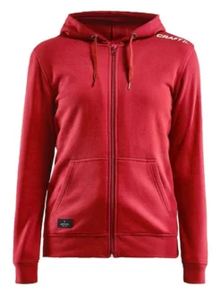 Women's Community Full-Zip Hoodie - BRIGHT RED