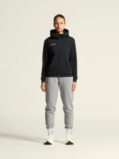 Women's Community 2.0 Logo Full-Zip Hoodie - Black