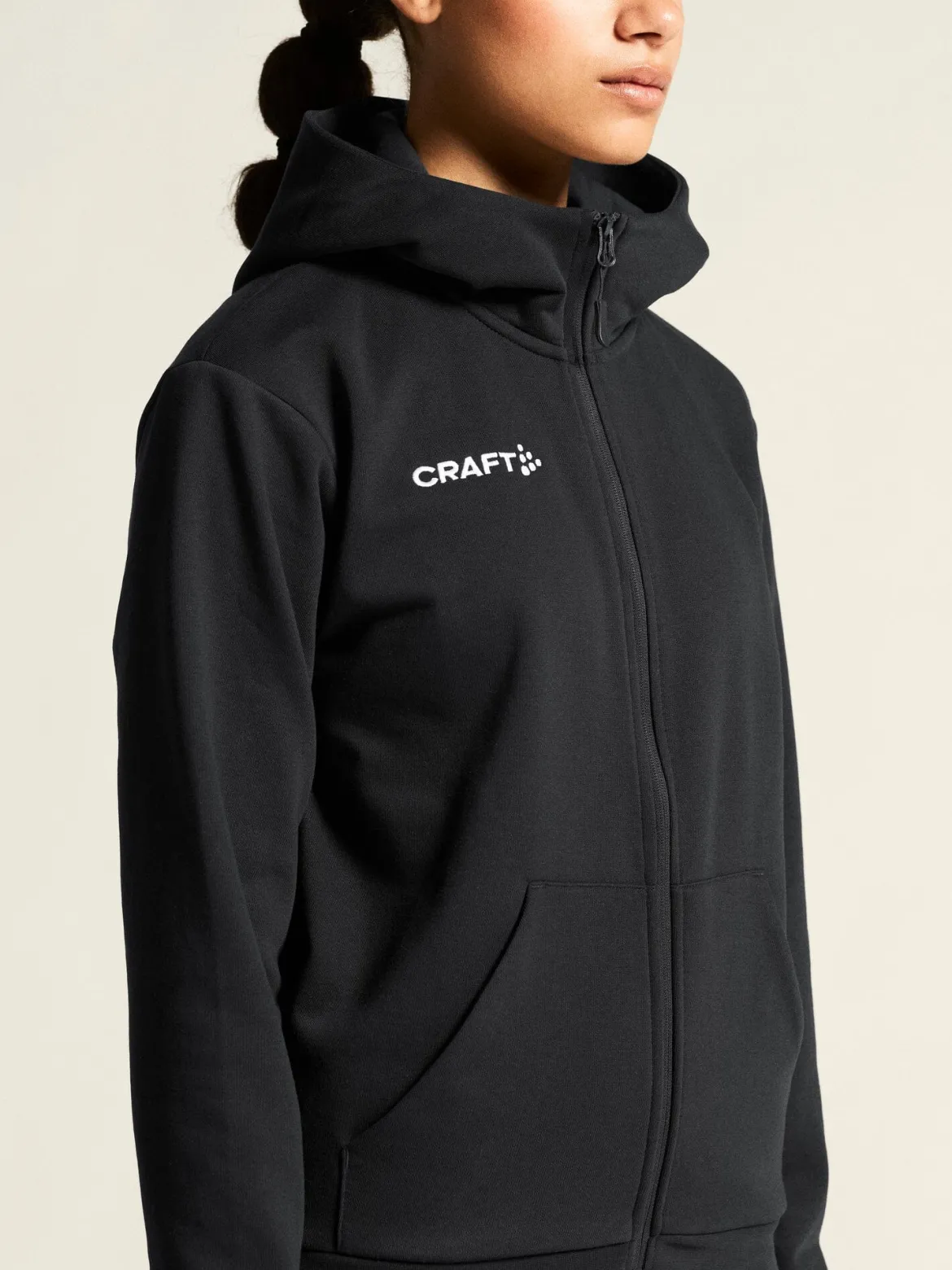 Women's Community 2.0 Logo Full-Zip Hoodie - Black