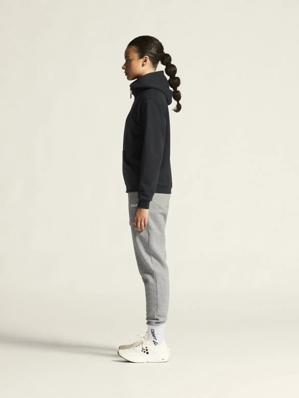 Women's Community 2.0 Logo Full-Zip Hoodie - Black