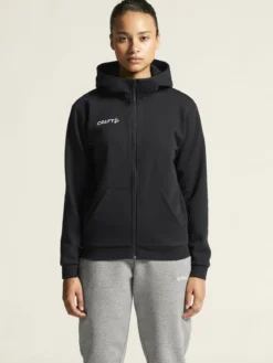 Women's Community 2.0 Logo Full-Zip Hoodie - Black