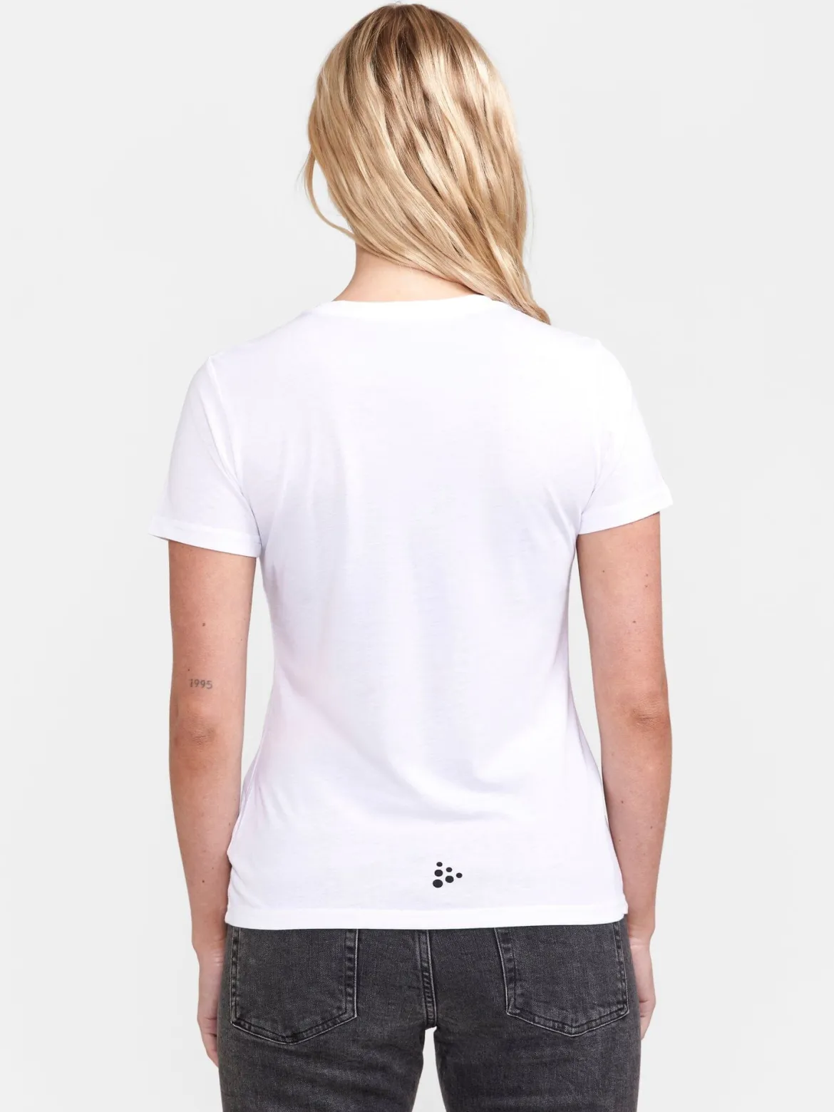 Women's Community Tri Blend Tee - WHITE MELANGE