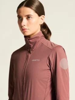 Women's Core Bike SubZ Insulate Jacket - Rose Brown