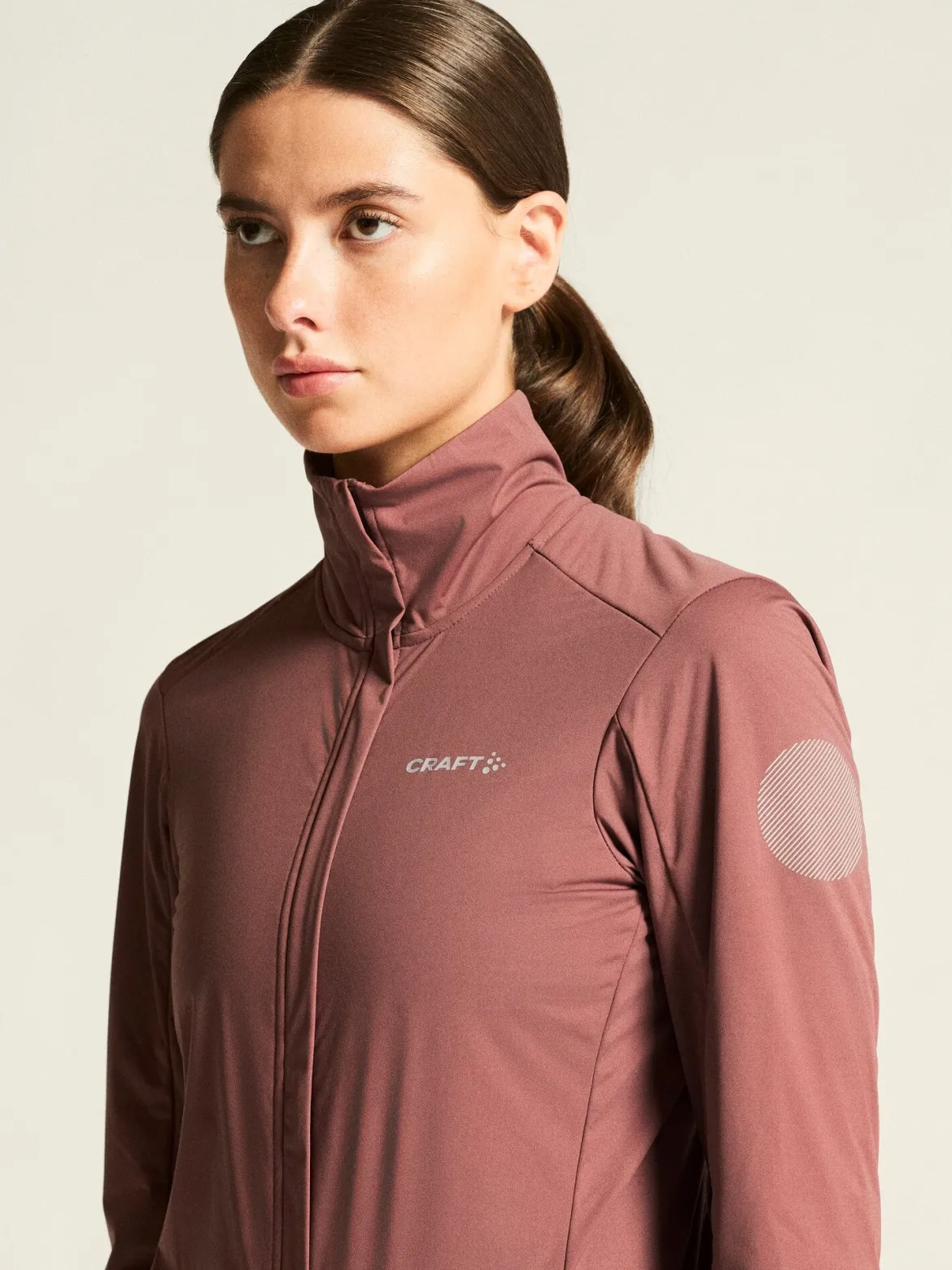 Women's Core Bike SubZ Insulate Jacket - Rose Brown