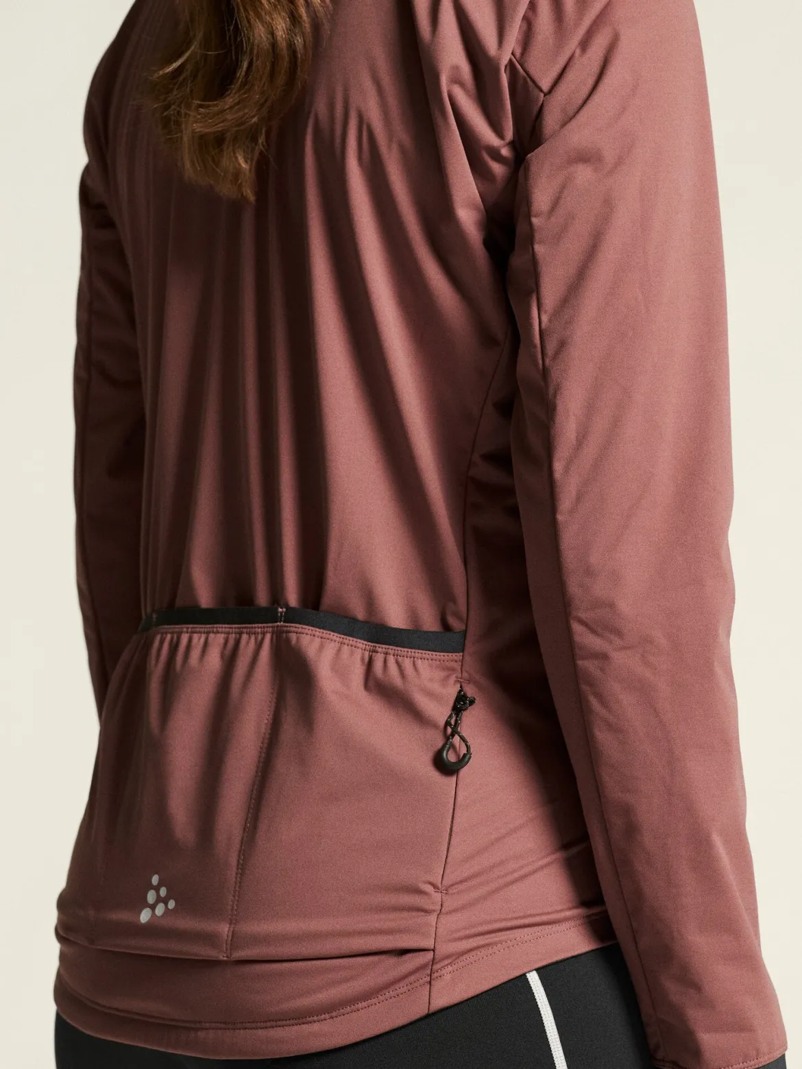 Women's Core Bike SubZ Insulate Jacket - Rose Brown