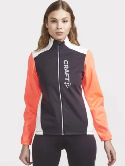 Women's Core Bike SubZ Lumen Jacket - SLATE-SHOCK