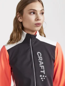 Women's Core Bike SubZ Lumen Jacket - SLATE-SHOCK