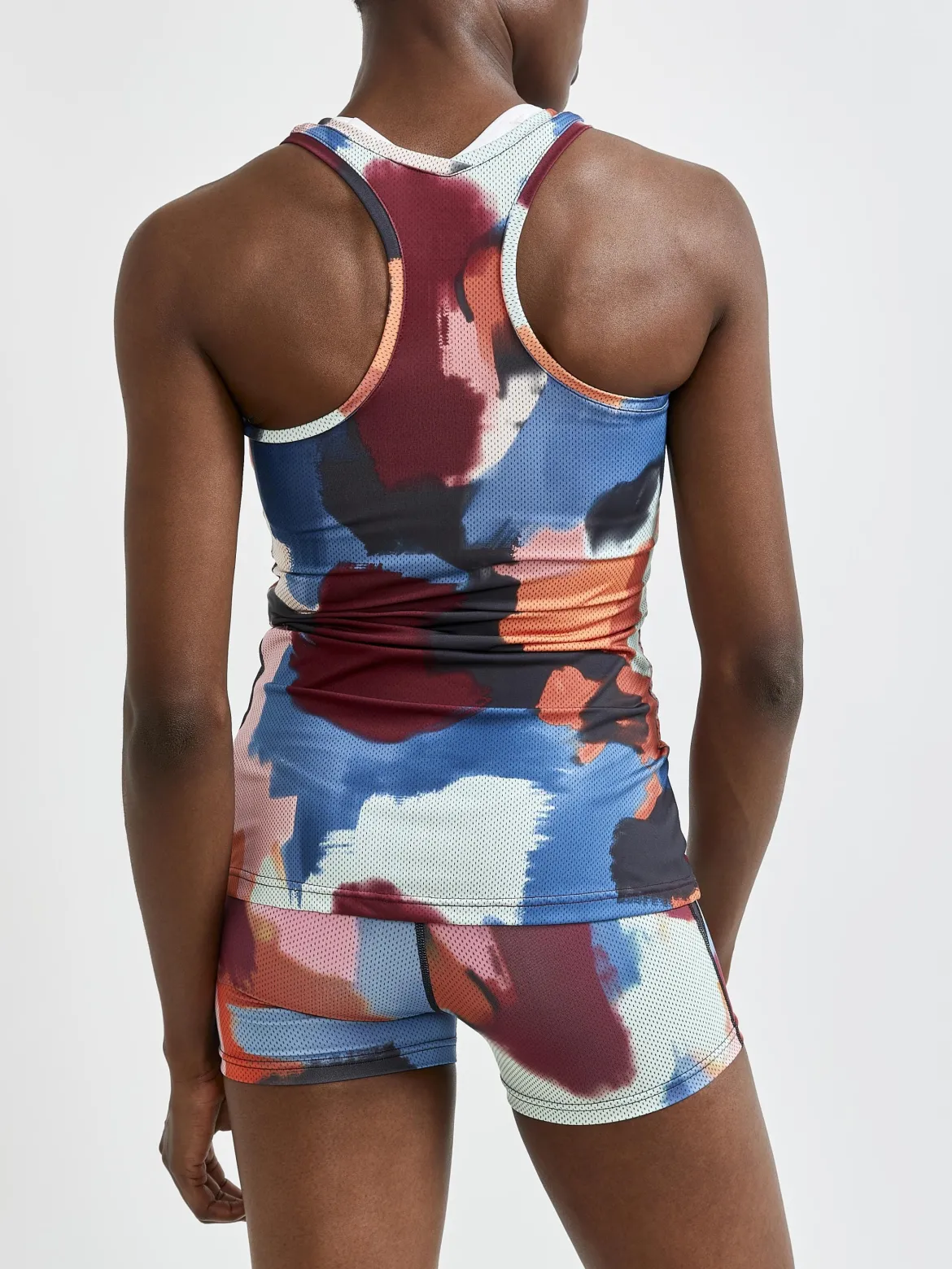 Women's Core Charge Racerback Singlet - P SHADES/MULTI