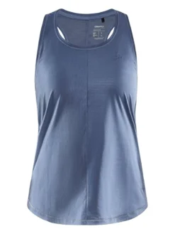 Women's Core Charge Rib Singlet - GLOW