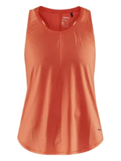 Women's Core Charge Rib Singlet - GLOW