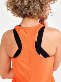 Women's Core Charge Rib Singlet - SOLO