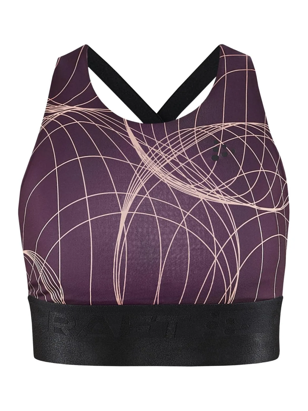 Women's Core Charge Sport Top - BURGUNDY-BLEIKUR