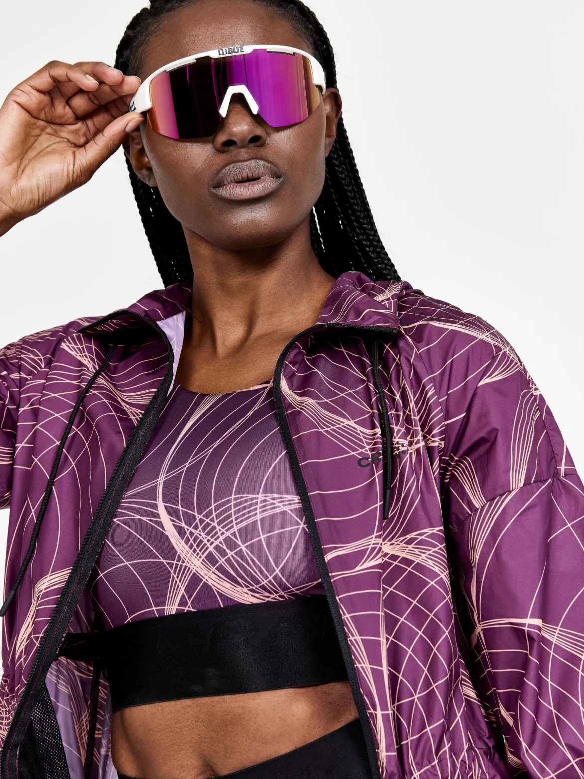 Women's Core Charge Sport Top - BURGUNDY-BLEIKUR