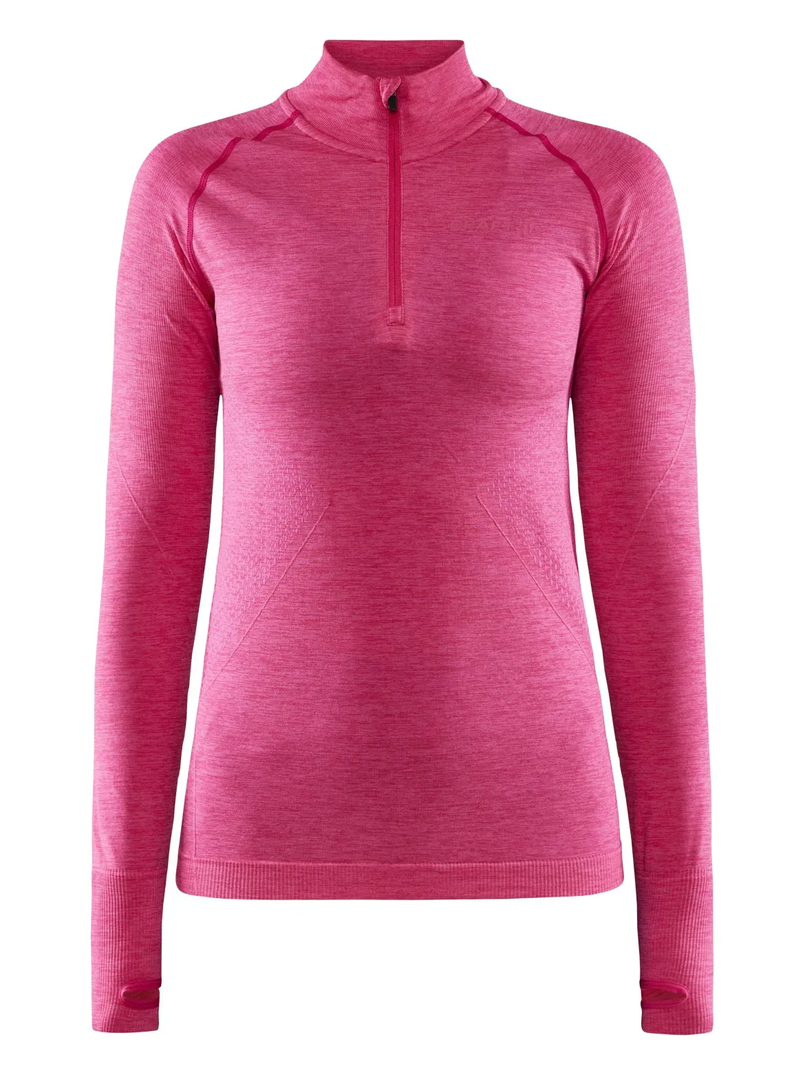 Women's Core Dry Active Comfort Zip Baselayer - FAME