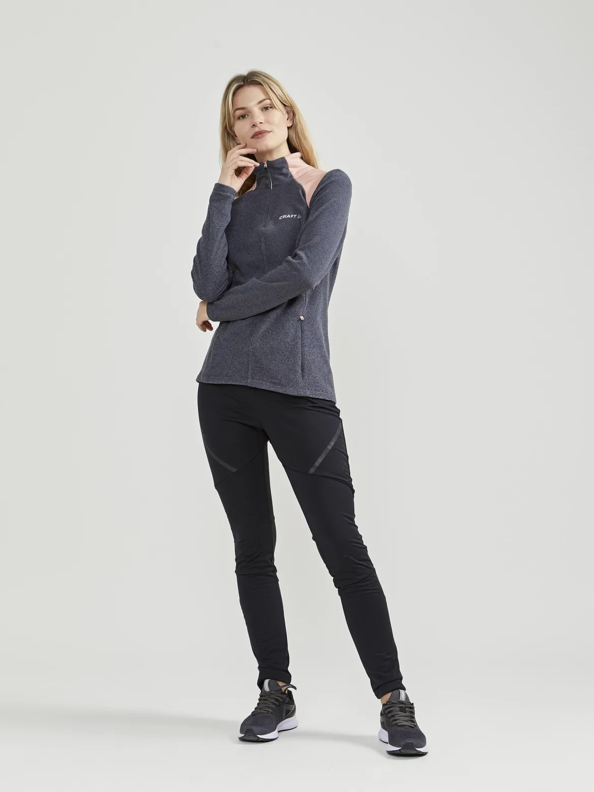 Women's Core Edge Thermal Midlayer - ASPHALT/ASH