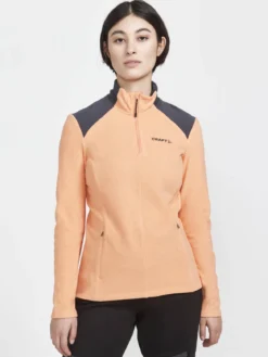 Women's Core Edge Thermal Midlayer - GLOW-ASPHALT