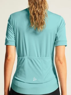 Women's Core Essence Bike Jersey Regular Fit - Celeste