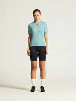 Women's Core Essence Bike Jersey Regular Fit - Celeste