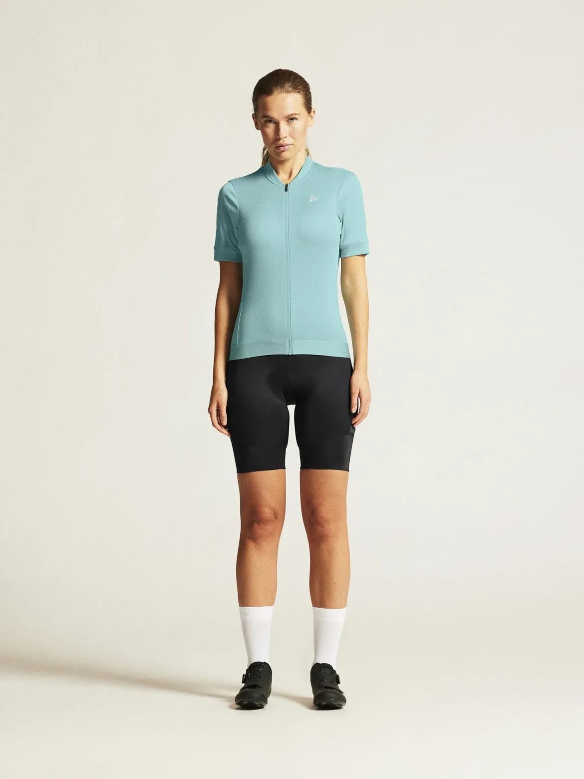 Women's Core Essence Bike Jersey Regular Fit - Celeste