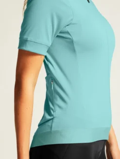 Women's Core Essence Bike Jersey Regular Fit - Celeste