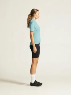 Women's Core Essence Bike Jersey Regular Fit - Celeste
