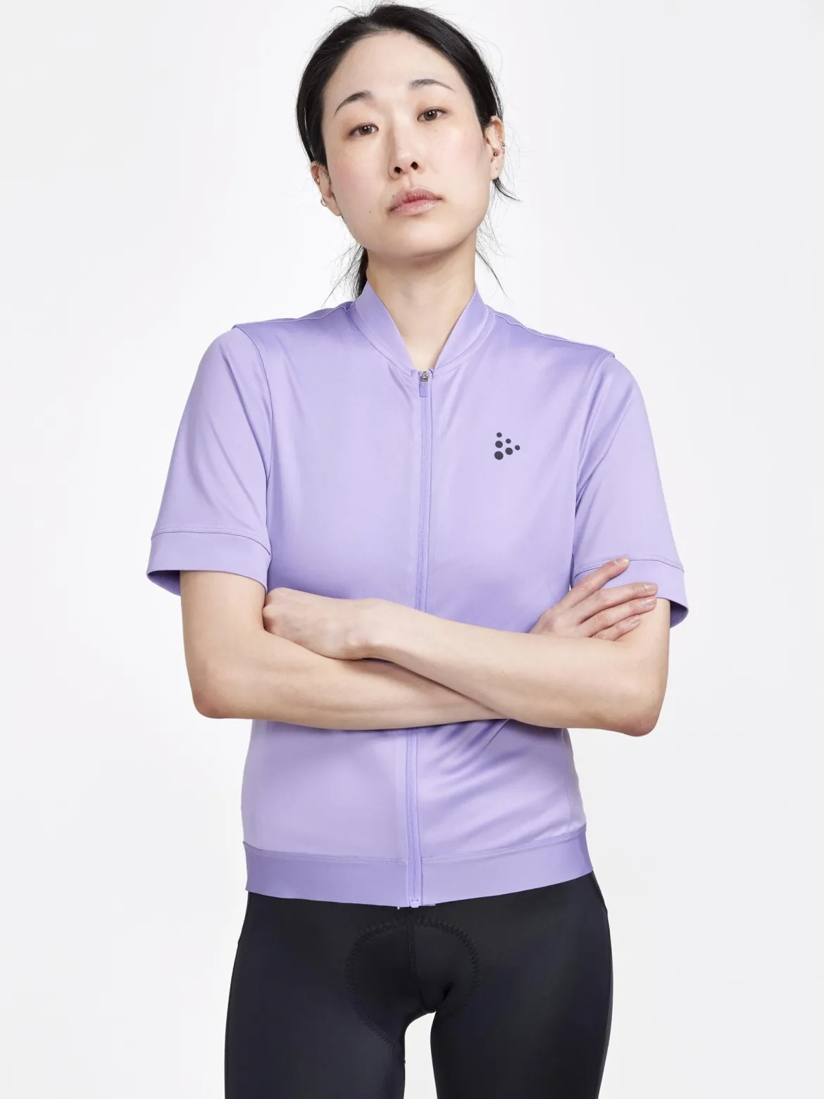 Women's Core Essence Bike Jersey Regular Fit - LAVENDER
