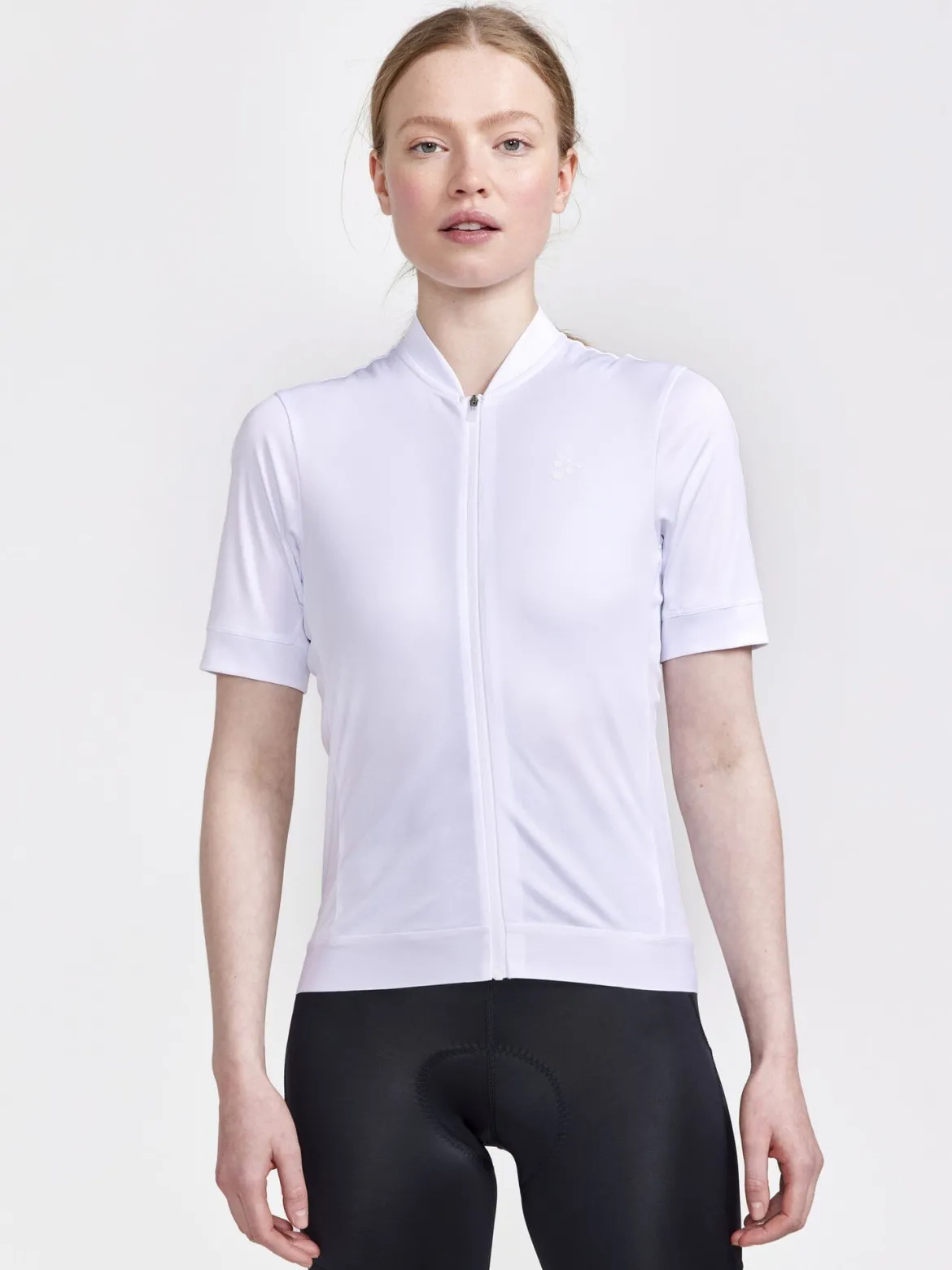 Women's Core Essence Bike Jersey Regular Fit - White