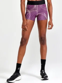 Women's Core Essence Training Hot Pants - BURGUNDY-BLEIKUR