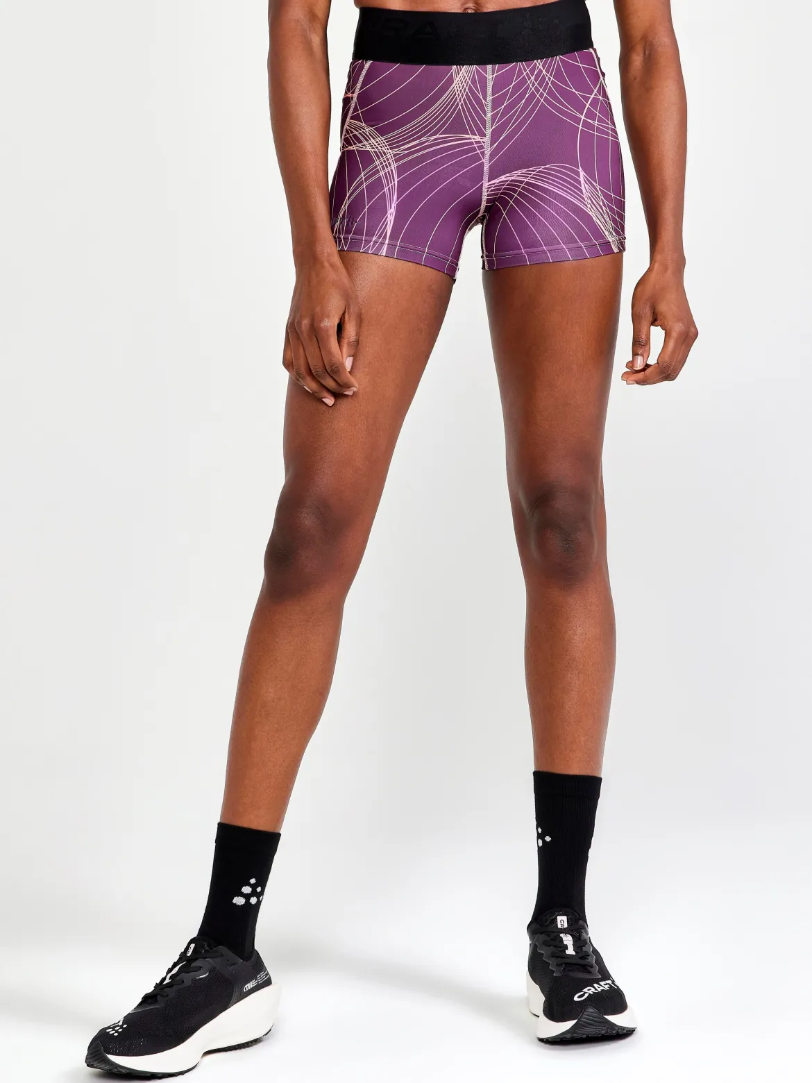 Women's Core Essence Training Hot Pants - BURGUNDY-BLEIKUR